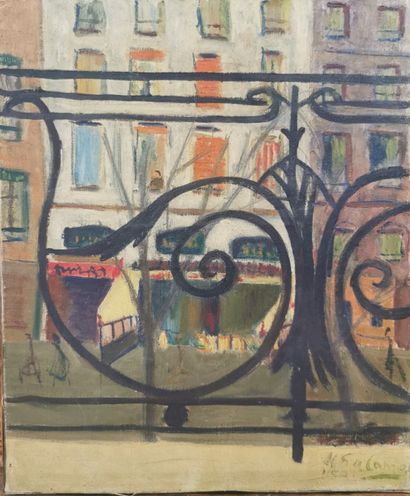 Jean-Claude SALOMON (1928)

Vue du balcon

Huile...