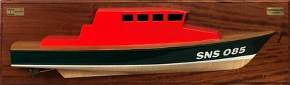 Model of a boat 
Design architect Geminar-Tecimar,...