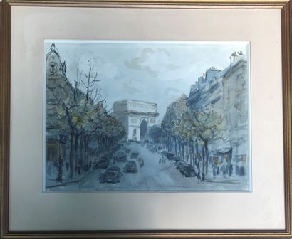 null Fernand DECAIX (1901-1974)

Views of Paris

Three watercolors, two of them signed.

Approximately...