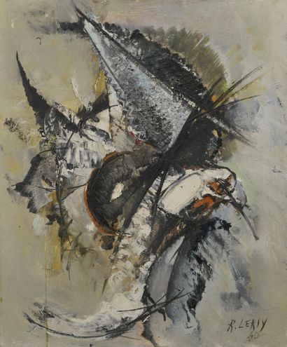 null Roger LERSY (1920-2004)

In full flight, 1960

Oil on canvas.

Signed and dated...