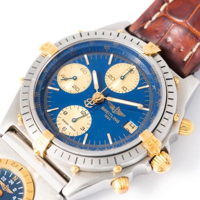 null Breitling. Chronomat Automatic. Wristwatch with UTC module 81500. 7887.

Reference...