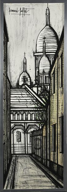 null Bernard BUFFET (1928-1999)

Montmartre

Lithographie.

Signée en haut à gauche....