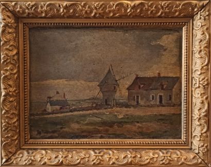 null French school of the Xth century

Mill by the Sea

Oil on cardboard.

19 x 26...