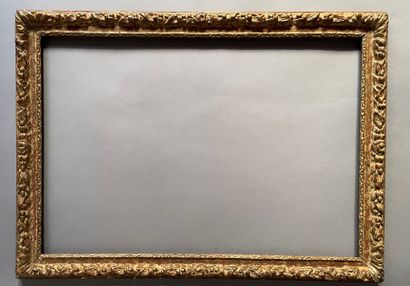 null Lot of gilded wood frames, some of them old. 

Oval frame : 41 x 3 cm int. 53,5...