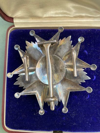 null FRANCE - ORDER OF THE LEGION OF HONOR

Plate of Grand Officer in silver, Third...