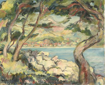 null School of the XXth century

Pines by the Sea 

Oil on canvas. 

Apocryphal signature...