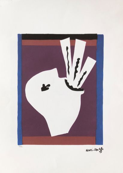 null Quatre offsets d'après Matisse (x2), Mondrian et Lichtenstein

70 x 50 cm pour...