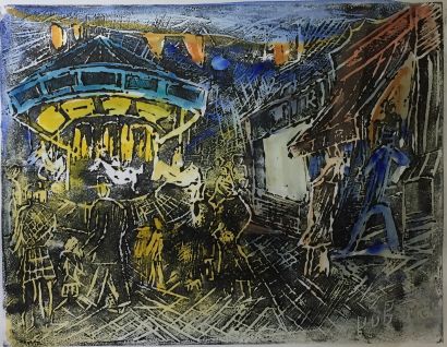 null Roland DUBUC (1924-1998)

The circus, 1984

Pastel on paper signed and dated...