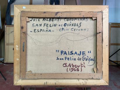 null José ALBERTI COROMINAS (1913-1993)

San Feliu de Guixols, 1966

Huile sur toile

Signée...