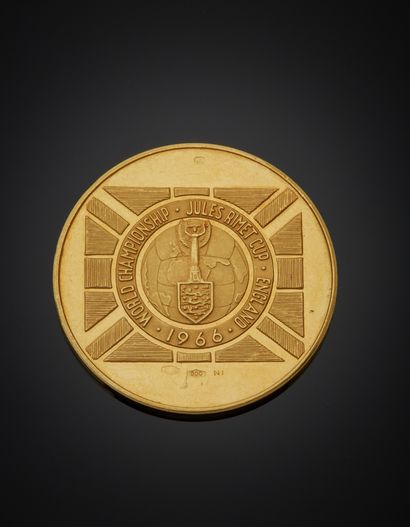 Médaille en or jaune 900‰, WORLD CHAMPIONSHIP....