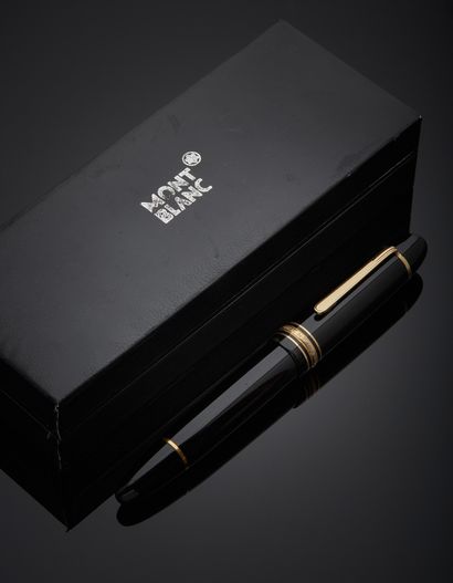 null MONTBLANC - Porte-plume Meisterstuck, la plume en or 14K 585‰, numéro 149, en...