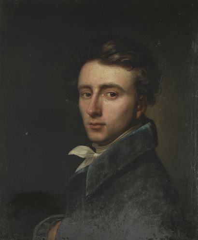 null *VINTS (École FRANCAISE vers 1819)

Portrait d’homme 

Toile.

Signée et datée...