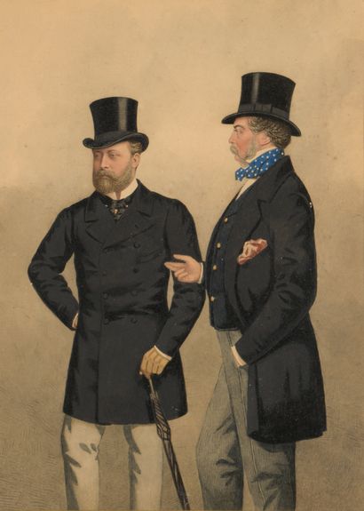 null Richard DIGHTON (1795-1880)

Le Prince de Galles et Lord Alfred Paget

Aquarelle...