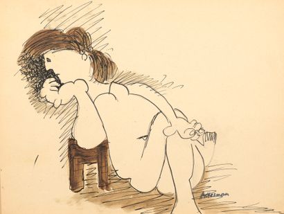 null Paul ACKERMAN (1908-1981)

Onze dessins sur papier à plume, encre de Chine,...