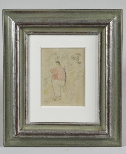 null Jules PASCIN (1885-1930)

Femme au corsage rouge 

Aquarelle et crayon sur papier.

Signé...