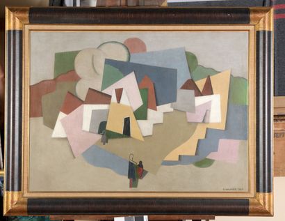 null Georges VALMIER (1885-1937)

The Village, 1925

Oil on canvas.

Signed and dated...