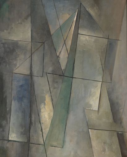 null Youla CHAPOVAL (1919-1951)

Untitled, 1948

Oil on canvas. 

Dated lower right.

81...