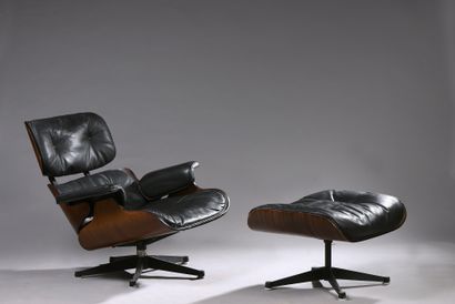 null EAMES Charles (1907-1978) & EAMES Ray (1912-1988) 

FAUTEUIL ”670-671 » dit...