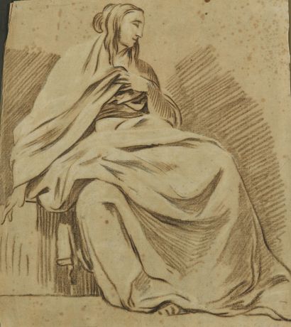 null FRENCH school of the second half of the 18th c.

Three studies of draped figures

Three...