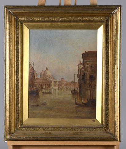 null Alfred POLLENTINE (1836-1890)

Vue de Santa Maria della Salute, Venise

Huile...