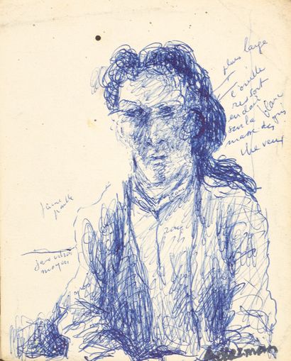 null Paul ACKERMAN (1908-1981)

Vingt-deux dessins

Etudes de portraits, stylo bille,...