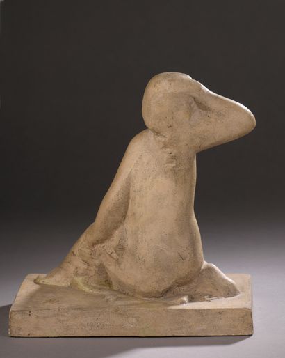null - Joseph CSAKY (1888-1971)

Femme genou à terre (une main derrière la tête),...