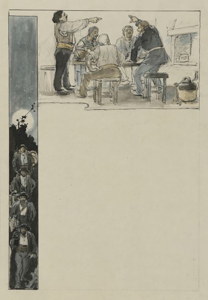 null Théophile Alexandre STEINLEN 

 (Lausanne 1859-Paris 1923)

Three illustrations...