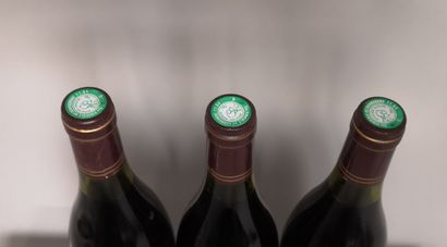 null 3 bouteilles CHARMES CHAMBERTIN 1985 - Cie vinicole de Bourgogne pour De LUZE...