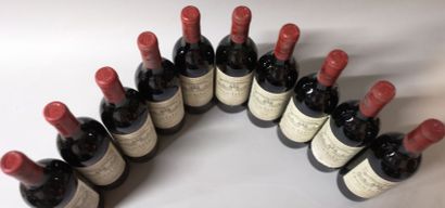 null 10 bouteilles 	CHÂTEAU LA LAGUNE - 3e Gcc Haut Medoc	 1988

	Étiquettes légèrement...