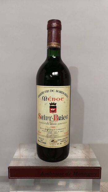 null 
2 bouteilles BORDEAUX DIVERS 1989

1 bouteille CHÂTEAU TAILHAS - Pomerol et...