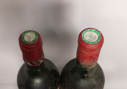 null 2 bottles BORDEAUX DIVERS 

1 CHÂTEAU LION PERRUCHE - Lussac Saint Emilion 1982...