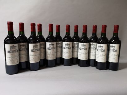 null 12 bouteilles	 CHÂTEAU LÉOVILLE LAS CASES - 2e Gcc Saint Julien	 1989	

En caisse...