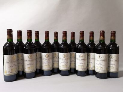 null 12 bouteilles	 CHÂTEAU LASCOMBES - 2e Gcc Margaux	 1992	

En caisse bois.