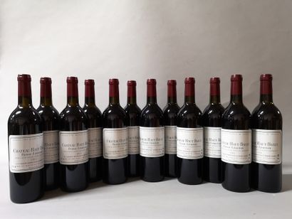null 12 bouteilles	 CHÂTEAU HAUT BAILLY - Gc Pessac Leognan	 1992

	En caisse bois....