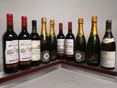 null 25 bouteilles VINS DIVERS DE FRANCE et ETRANGERS A VENDRE EN L'ETAT 

BORDEAUX,...