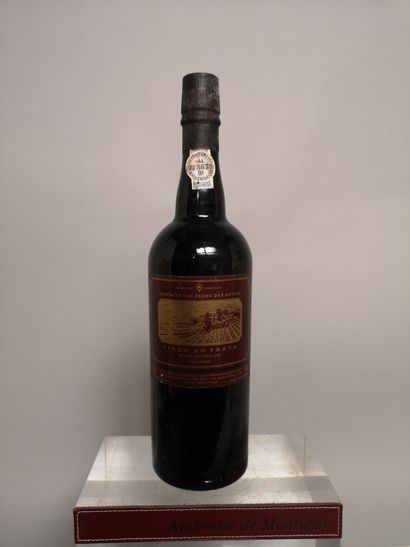 null 1 bottle PORTO "Ruby superior" - Quinta de Sao Pedro Das Aguias (VRANKEN) 

Label...