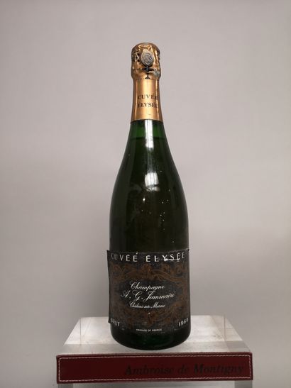 1 bouteille CHAMPAGNE Brut - A.G. JEANMAIRE...