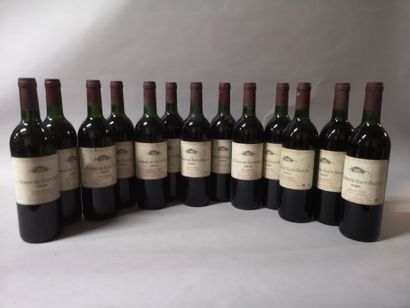 null 
13 bouteilles LA PARDE de HAUT BAILLY - 2e vin Ch. Haut Bailly	 1993




	Étiquettes...