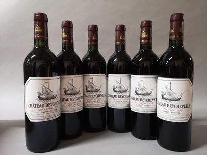 null 6 bouteilles	 CHÂTEAU BEYCHEVELLE - 4e Gcc Saint Julien	 1998