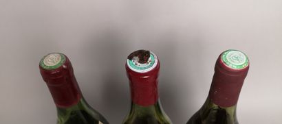 null 3 bottles BOURGOGNE DIVERS including 1 Grand Cru FOR SALE AS IS

1 CLOS DE LA...