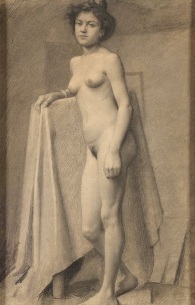 null French school of the end of the XIXth century or beginning of the Xxth century

Nude...