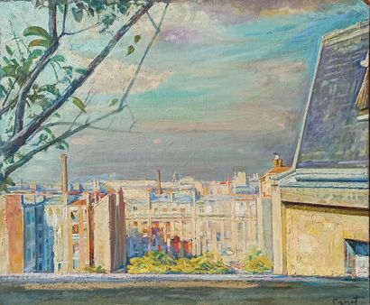 null Maurice CROZET (1896-1978)

The roofs of Paris

Oil on cardboard.

Signed lower...