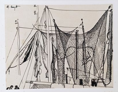 null Maurice CROZET (1896-1978)

Lot including 34 drawings in ink, 10 drawings in...