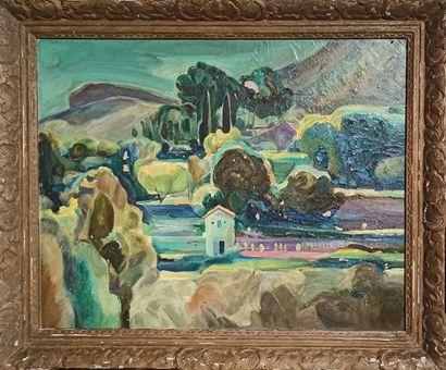 null Maurice CROZET (1896-1978)

Cassis on the sea

Oil on canvas.

Signed lower...