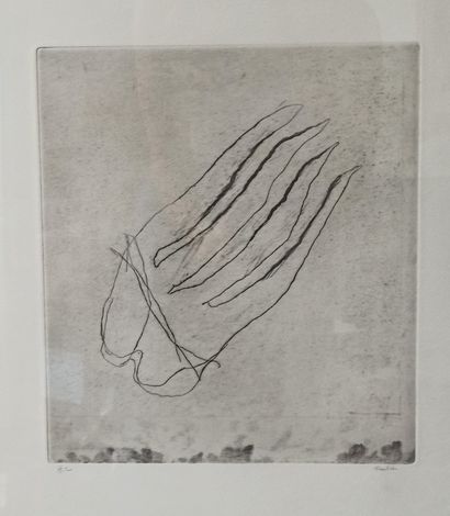 null JEAN FAUTRIER (1898-1964)

Sans titre. 

Gravure sur papier. 

Signée au crayon...