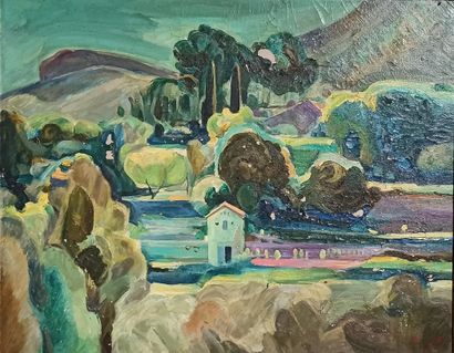 null Maurice CROZET (1896-1978)

Cassis on the sea

Oil on canvas.

Signed lower...