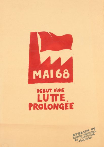 MAI 68 - DEBUT D'UNE LUTTE PROLONGEE

Affiche...