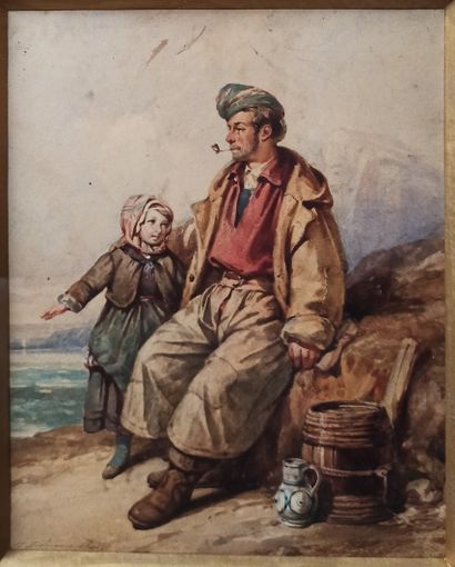 Auguste DELACROIX (1809-1868)

Fisherman...