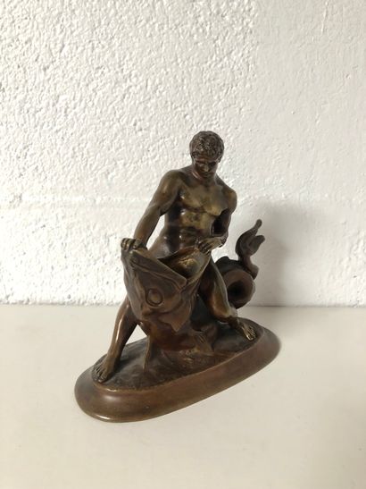 KLEY (XIXth)

The fight 

Bronze with brown...