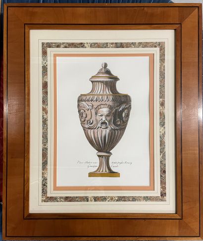 null Two antique vases

Two heightened prints on paper, framed

36 x 26 cm (on view,...